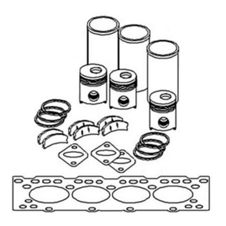 Aftermarket OK3481 Major Engine Overhaul Kit Fits John Deere Tractor 1020 1030 820 300 350B ENP30-0087